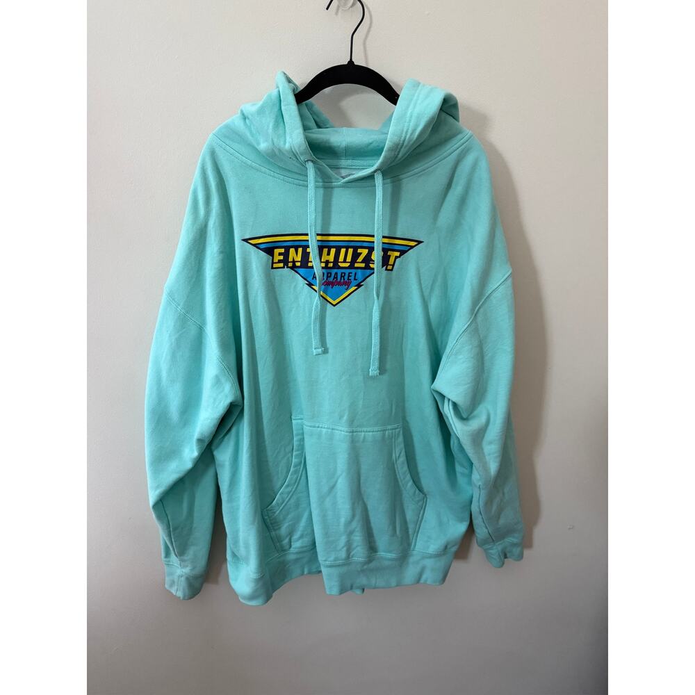 Enthuzst Teal Hoodie